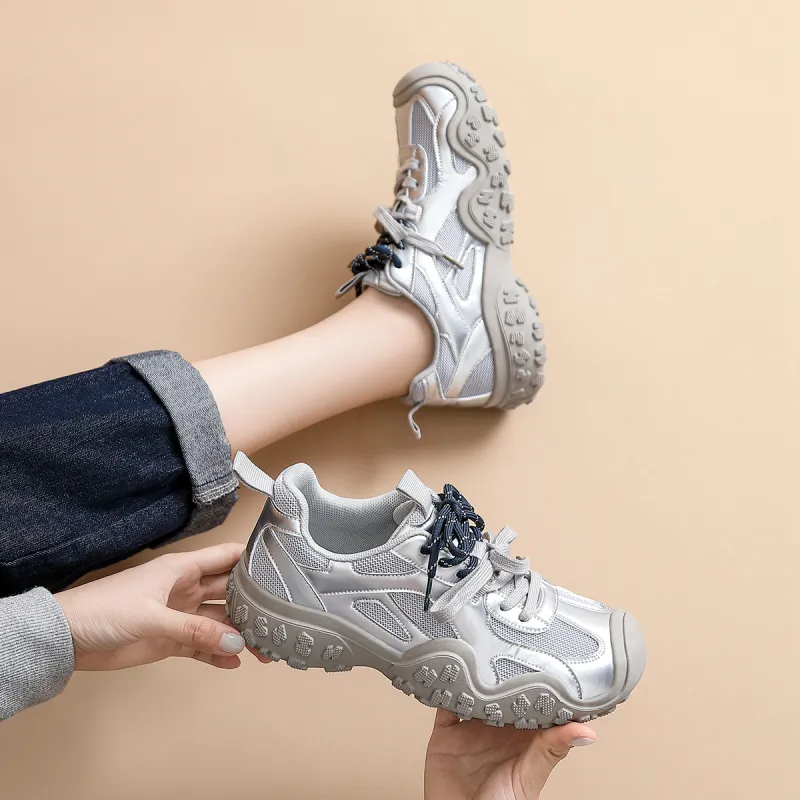 ZHR Ugly Cute Shoes Cushioning Anti-Slip And Wear-Resistant Low-Top Casual Shoes Women's-2