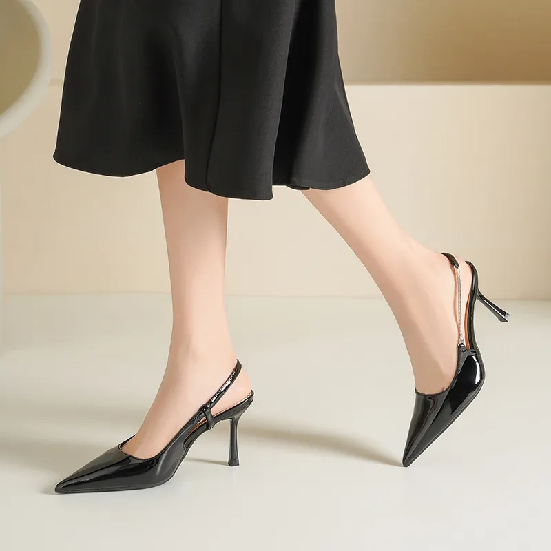 ZHR Slim Heel High Heels 8cm Women's-38