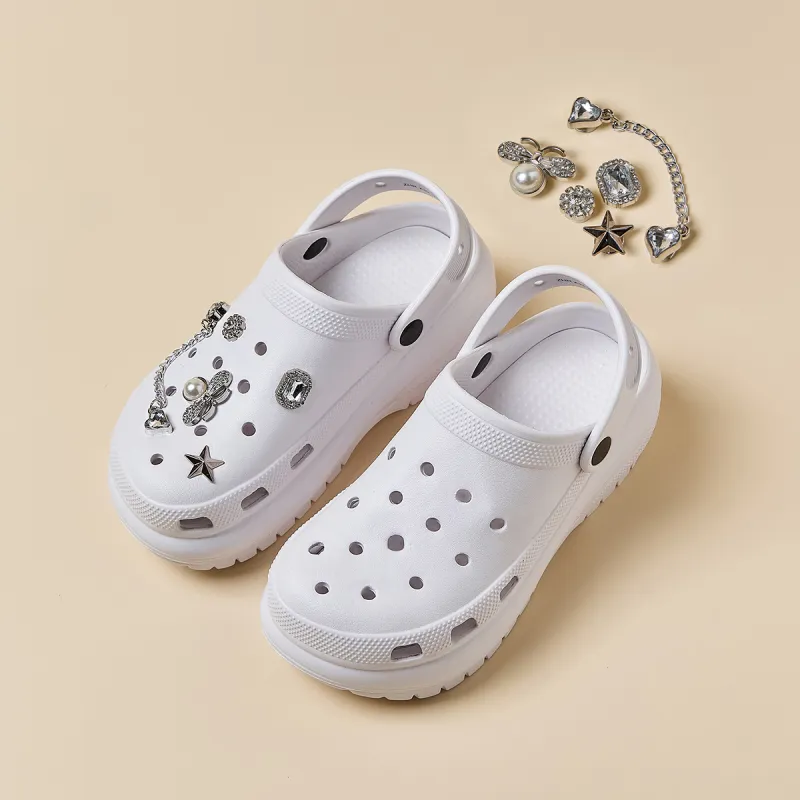 ZHR Eternal Gateway Clogs Women's White-4