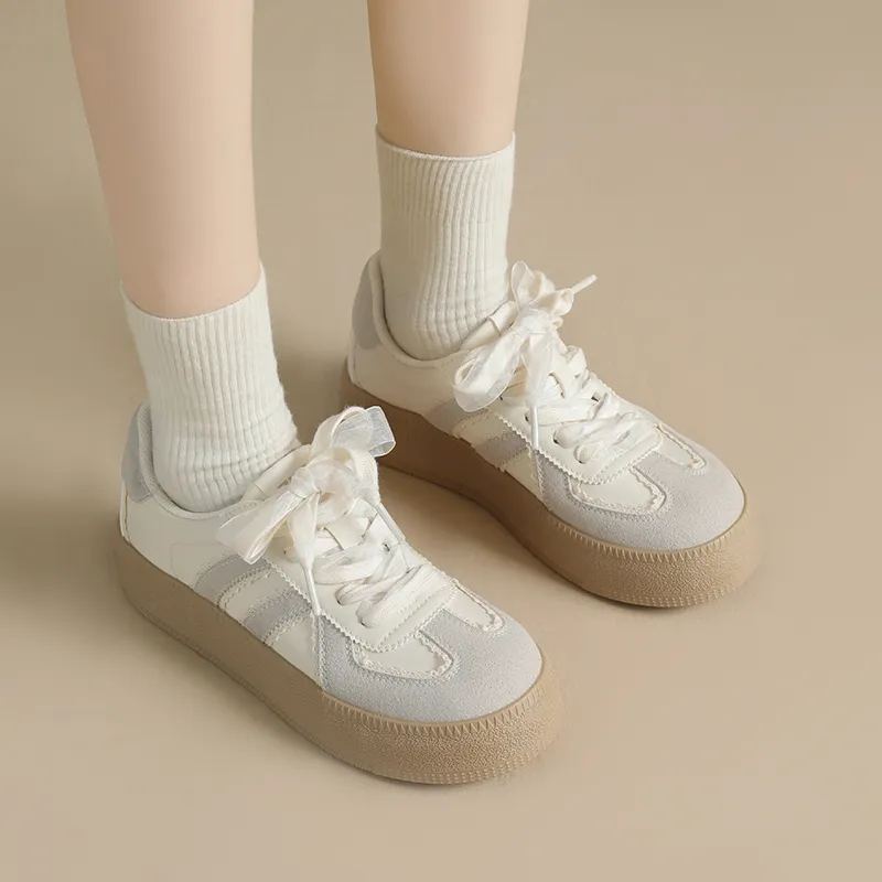 ZHR German Army Trainers Wear resistant And Lightweight Low Top Casual Shoes Women's-4