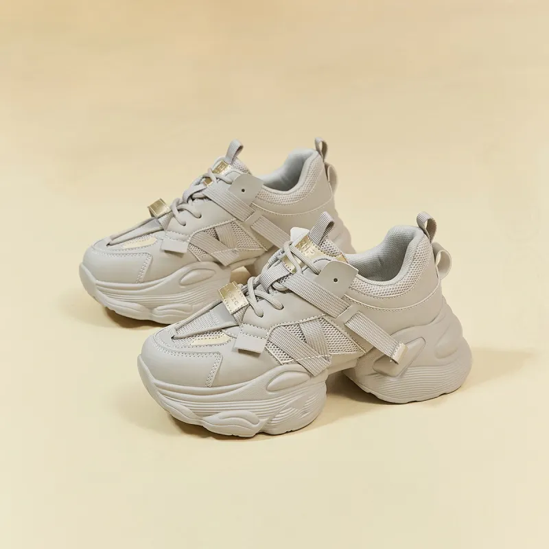 ZHR Sparkling Galaxy Cushioning Breathable Low-Top Chunky Sneakers Women's-22