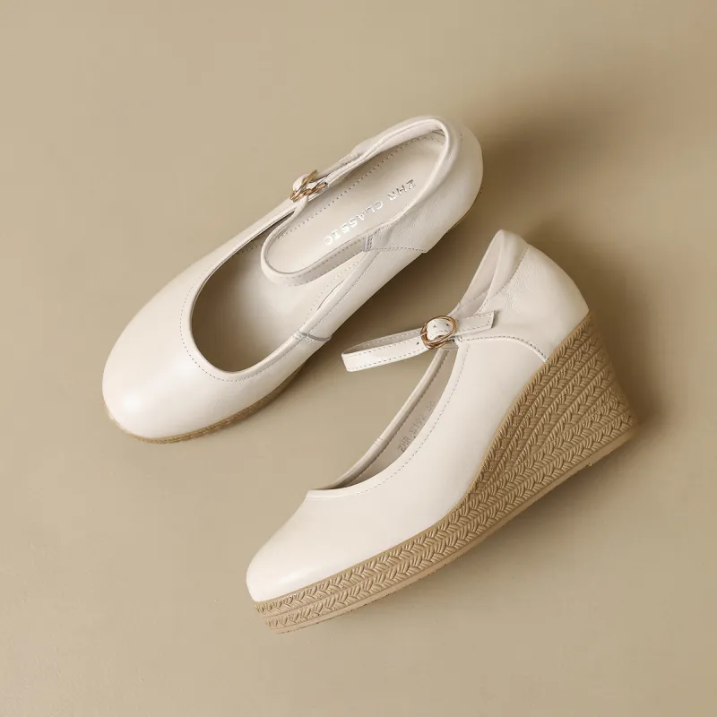 ZHR Wedge Heel High Heels 7cm Women's-7