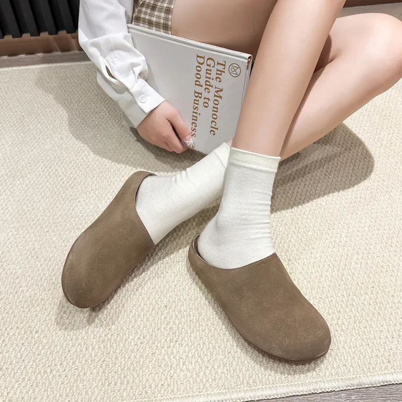 ZHR Quiet Abrasion Resistant Closed Toe Slippers Women's-9