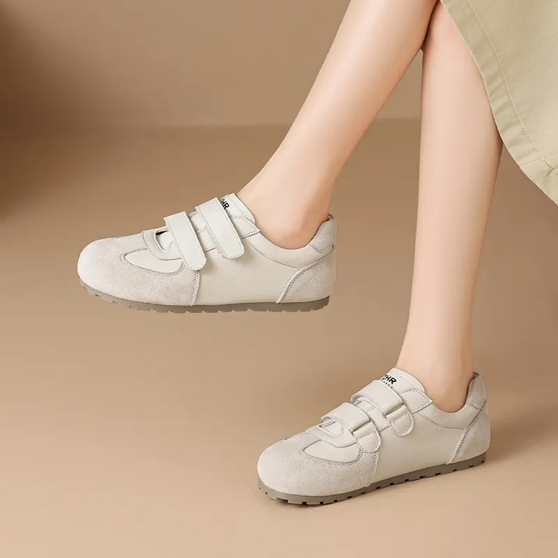 ZHR German Army Trainers Non-slip Lightweight Skateboard Shoes Women's-4
