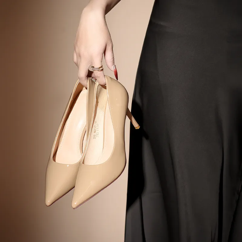 ZHR Slim Heel High Heels 8cm Women's-32