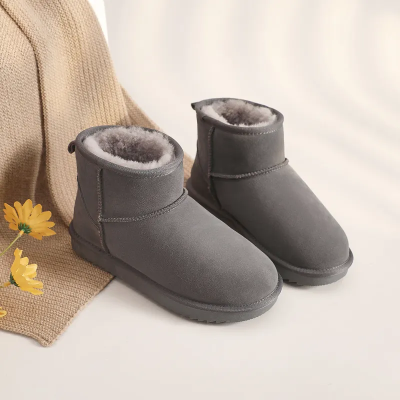 ZHR Wear-Resistant Coverage Knee-High Snow Boots Women's-32