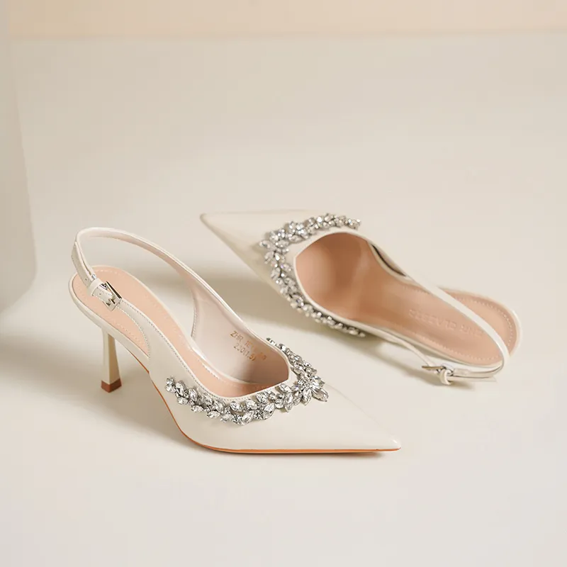 ZHR Slim Heel High Heels 8cm Women's-50