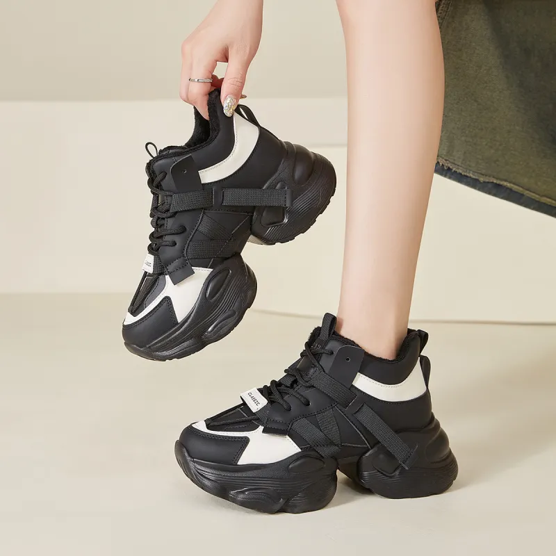 ZHR Sparkling Galaxy Cushioning Breathable Low-Top Chunky Sneakers Women's-33