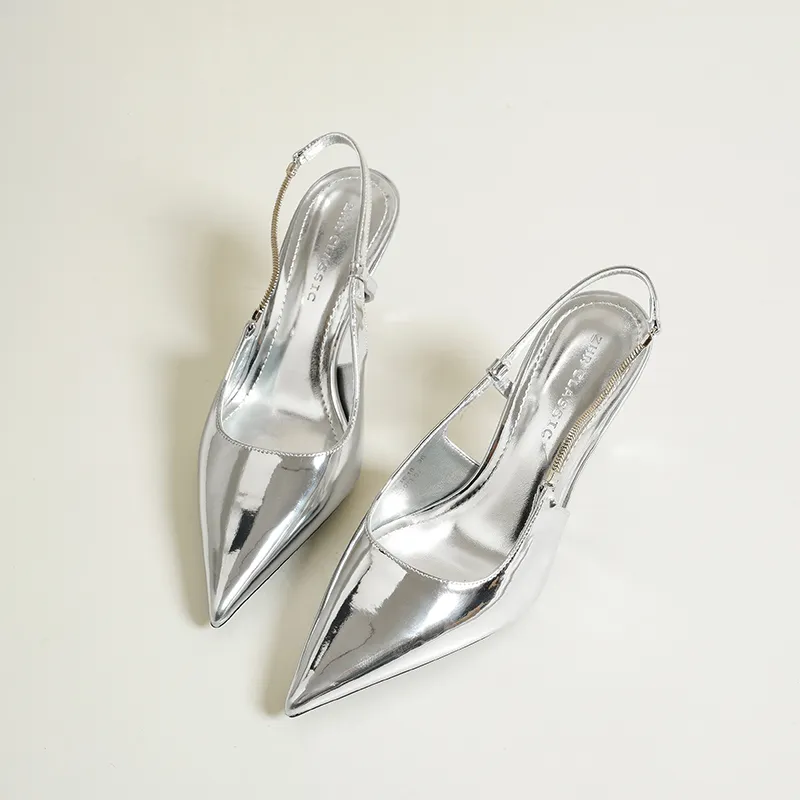 ZHR Slim Heel High Heels 8cm Women's-10