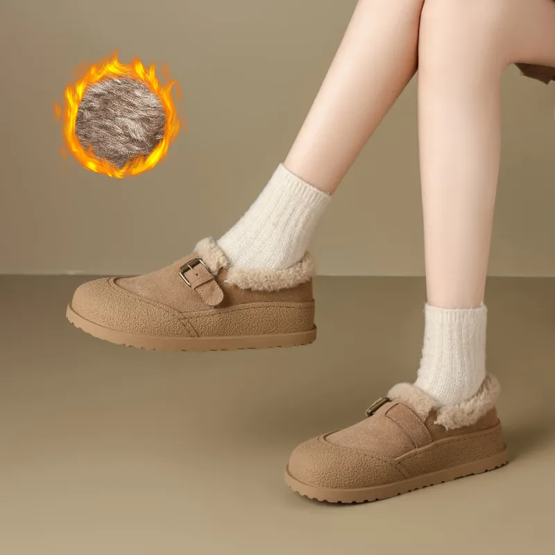 ZHR Boken Slippers Lightweight Wear Resistant And Warm Low Top Casual Shoes-13