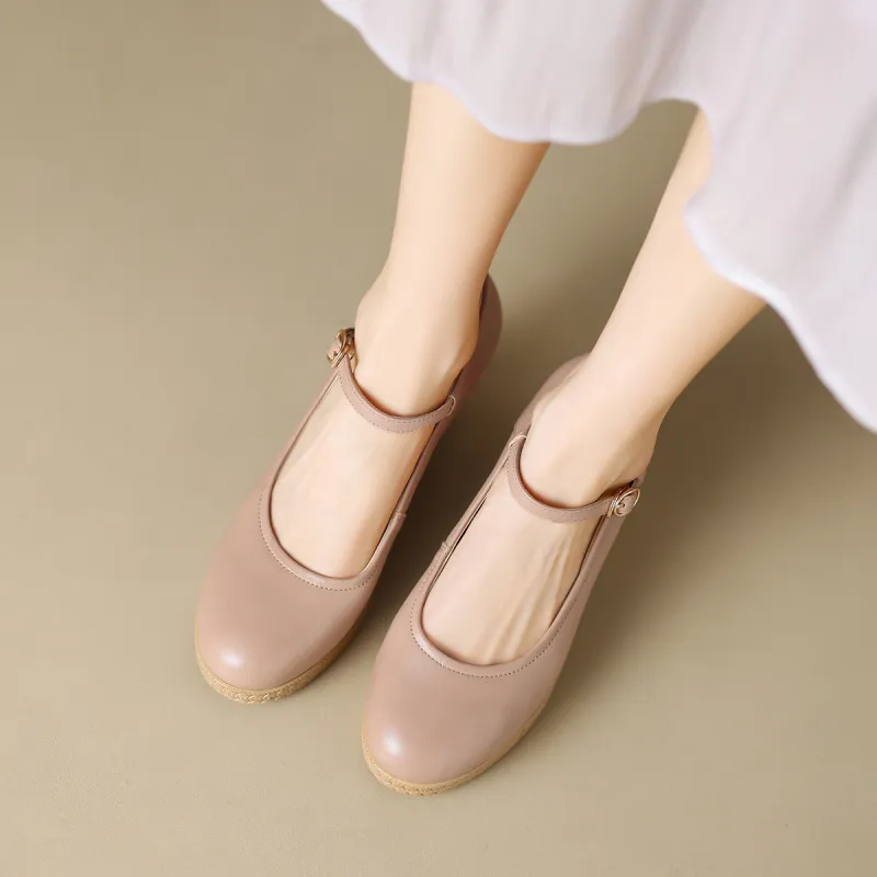 ZHR Wedge Heel High Heels 7cm Women's-20