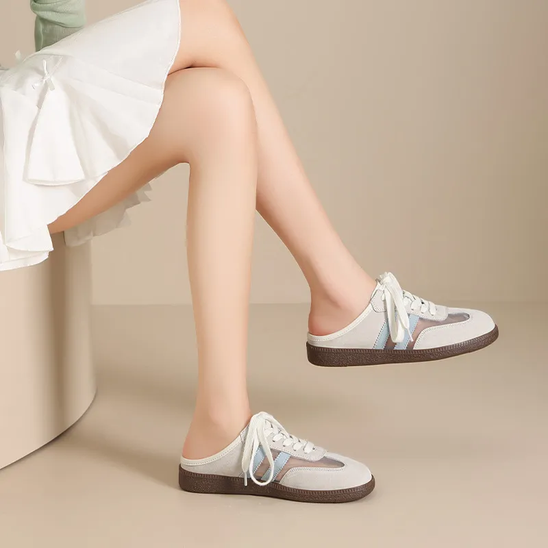 ZHR Quiet Abrasion Resistant Closed Toe Slippers Women's-11