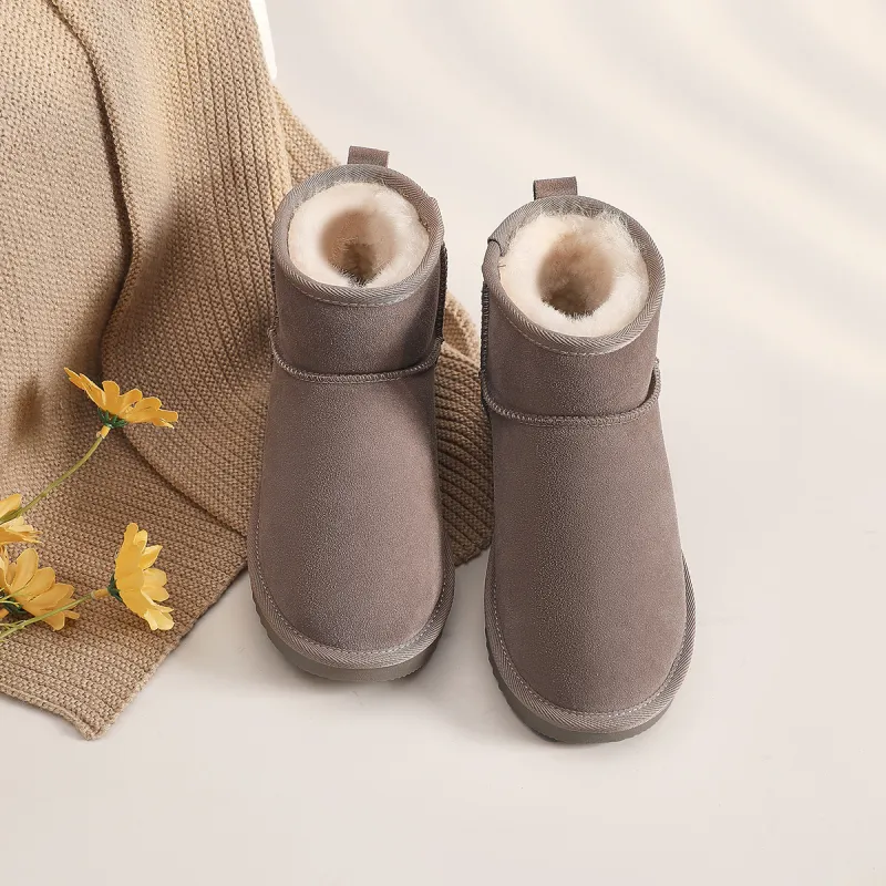 ZHR Wear-Resistant Coverage Knee-High Snow Boots Women's-26