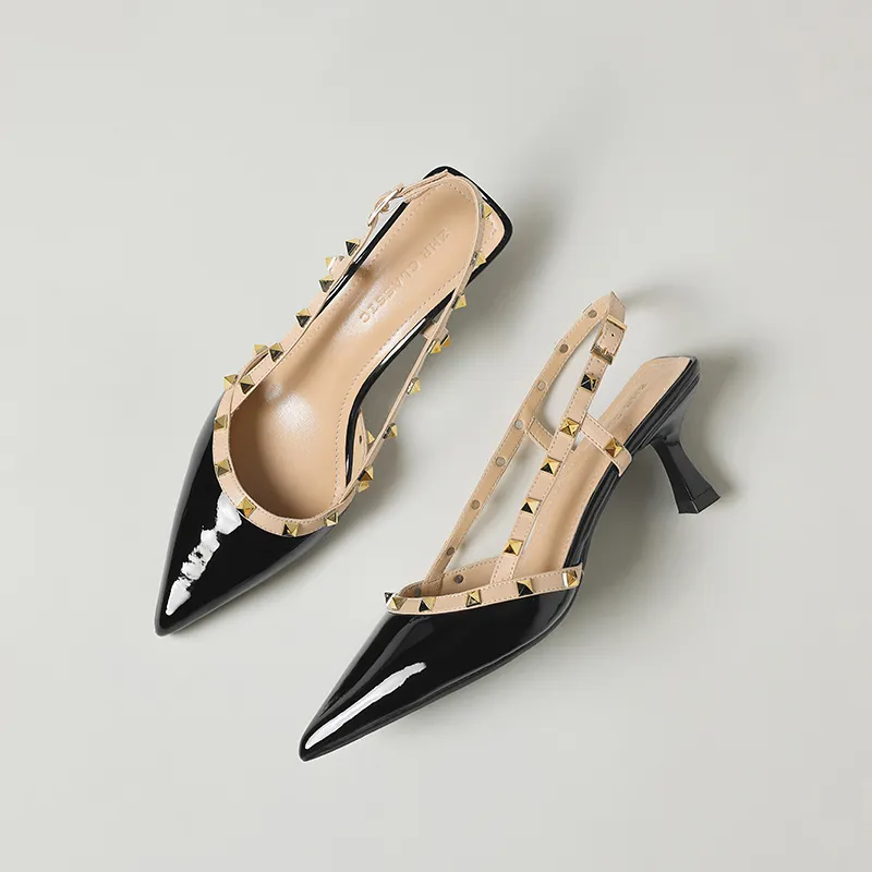 ZHR Slim Heel High Heels 6cm Women's-20