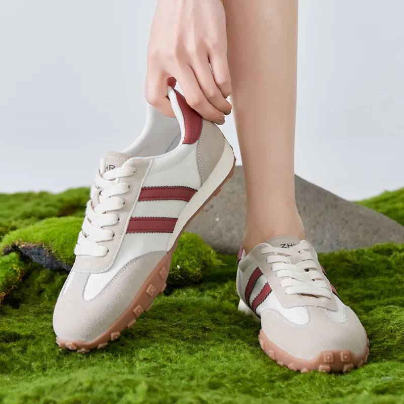 ZHR German Army Trainers Durable Breathable Low-Top Casual Shoes Women's-9