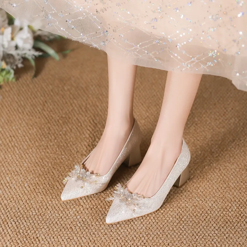 ZHR Slim Heel High Heels 8cm Women's-36