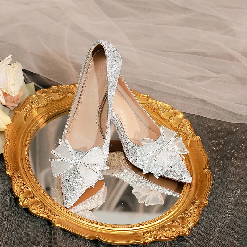 ZHR Slim Heel High Heels 8cm Women's-2