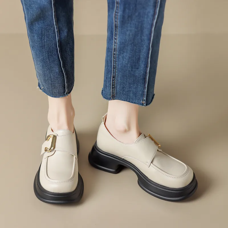 ZHR Loafers Women's Black, Beige-11