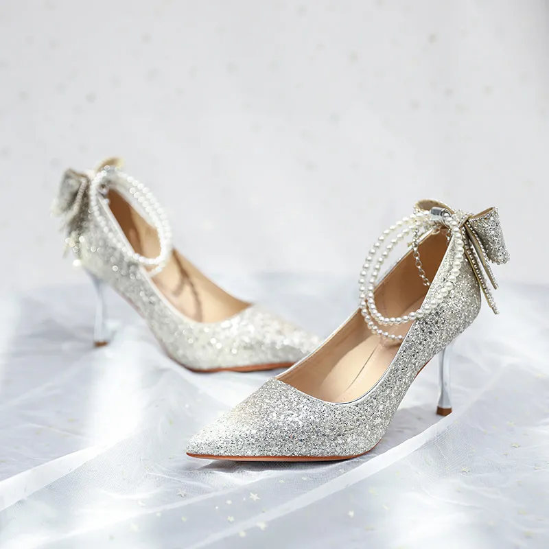 ZHR Slim Heel High Heels 8.5cm Women's-7