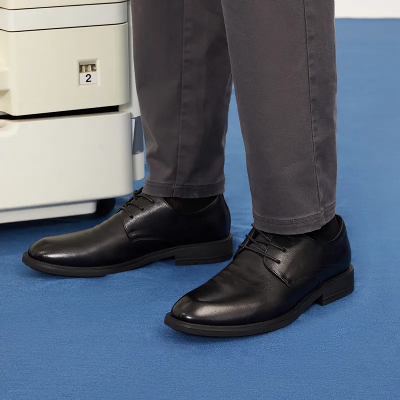 Hotwind Precision Collection Dress Shoes Men's Black-5