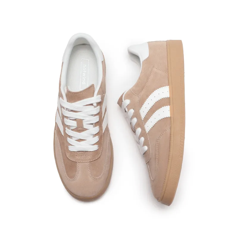Hotwind Abrasion Resistant Slip Resistant Low Top Skateboard Shoes Men's-2