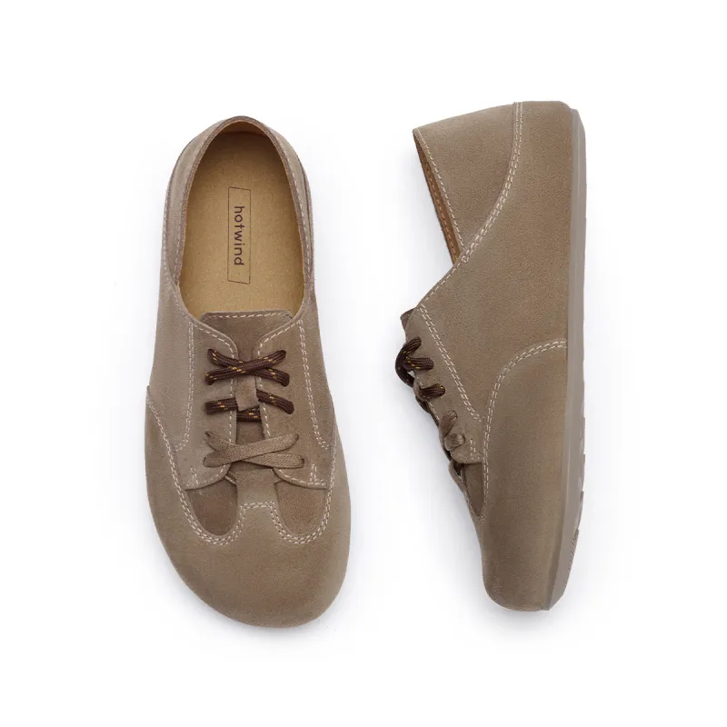 Hotwind Pinecone Grey Series Low Top Casual Shoes Women's-12