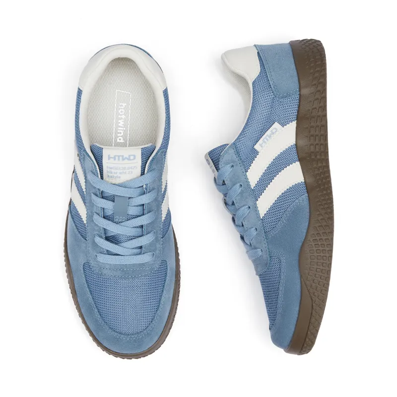 Hotwind German Army Trainers Lightweight And Breathable Low Top Skateboard Shoes Men's-14