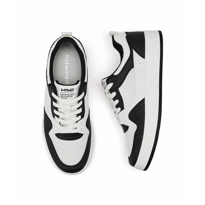 Hotwind Abrasion Resistant Slip Resistant Low Top Skateboard Shoes Men's-7