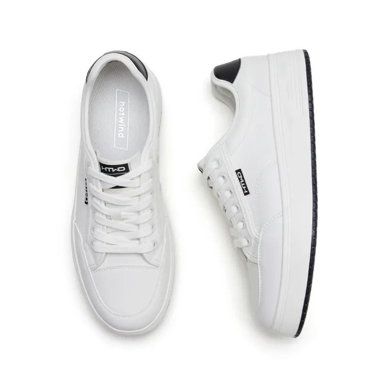 Hotwind Skateboard Shoes Men Low-Top POIZON