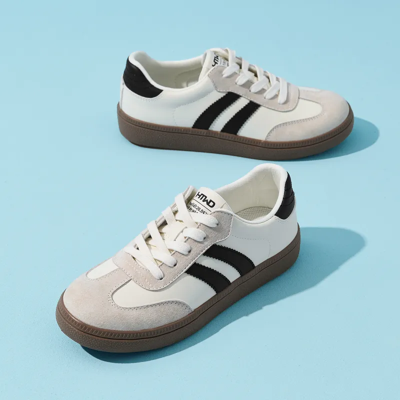 Hotwind Sports German Army Trainers Abrasion Resistant Slip Resistant Low Top Casual Shoes Women's-1