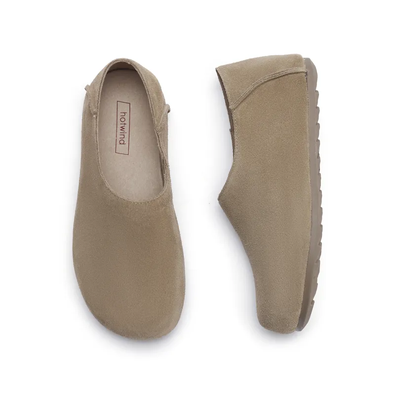 Hotwind Pinecone Grey Series Reversible Birkenstock Shoes Women's Casual Shoes Women's-12