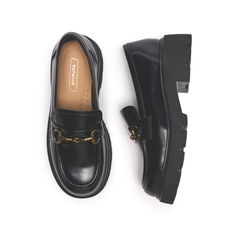 Hotwind Loafers Women's Black-1