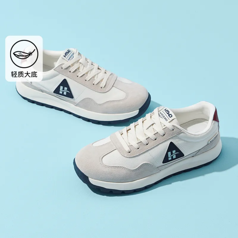 Hotwind Jogging Shoes Abrasion Resistant Slip Resistant Low Top Casual Shoes Men's-2