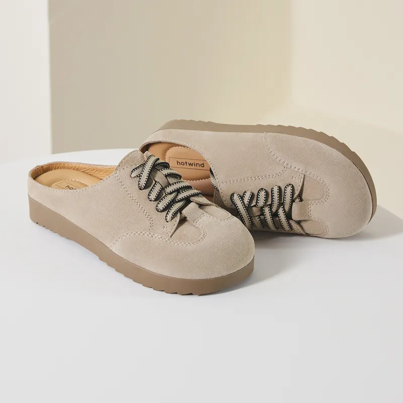 Hotwind Pinecone Grey Series Women's Casual Shoes Women's-4