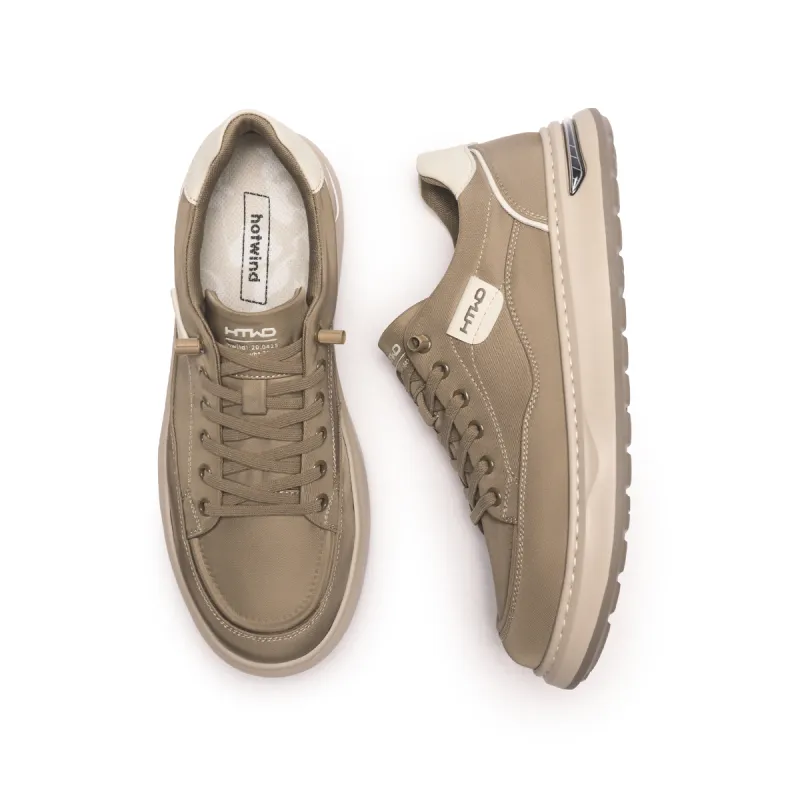 Hotwind Anti Slip Wear Resistant Low Top Casual Shoes Men's-6