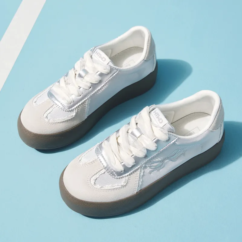 Hotwind Cream Lace Series Skateboard Shoes Women's-4