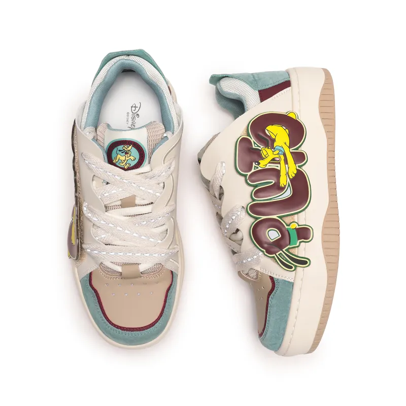 Disney x Hotwind CNY New Year Limited Collection Abrasion-Resistant Slip-Resistant Low-Top Skateboard Shoes Women's-1