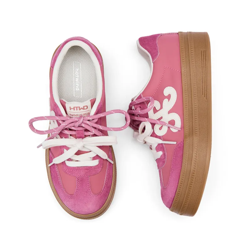 Hotwind Virtue Collection German Army Trainers Low Top Skateboard Shoes Women's-5