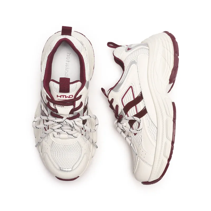 Hotwind CNY New Year Limited Collection Height Increasing Wear-Resistant Chunky Sneakers Women's-1