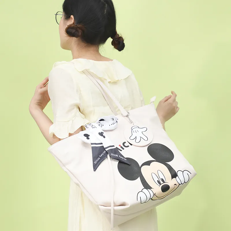 Disney PU Shoulder Bag Handbag Shoulder Bag Regular Women's Mickey/Daisy-3