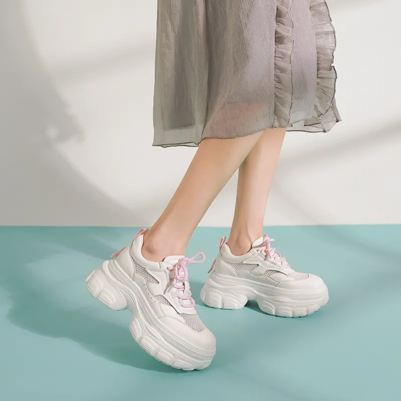 HARSON Low-Top Chunky Sneakers 7.5cm Women's-1