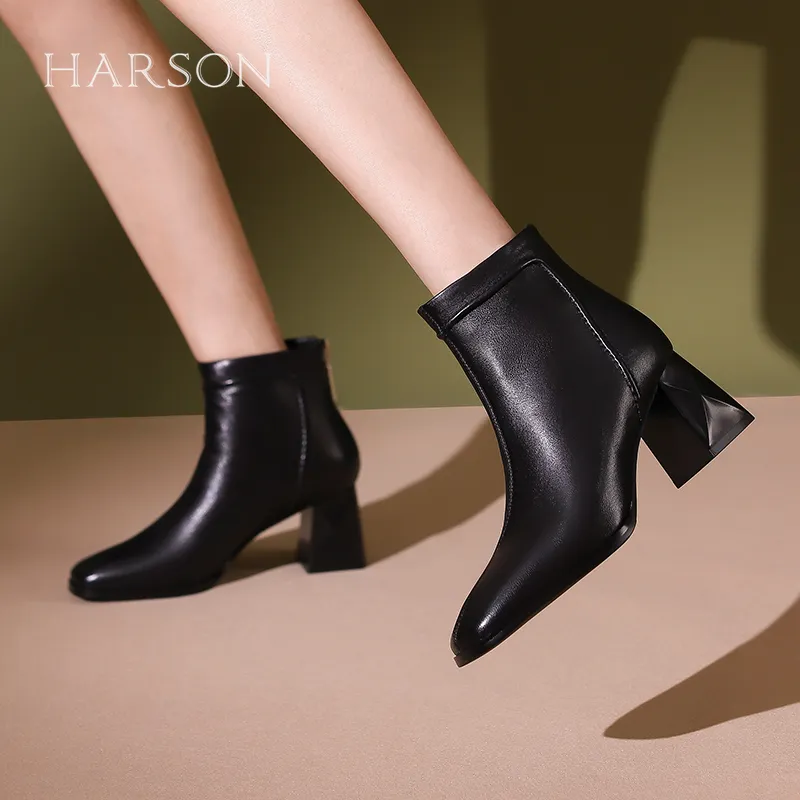 HARSON Ankle Boots 6.5cm Women's-26