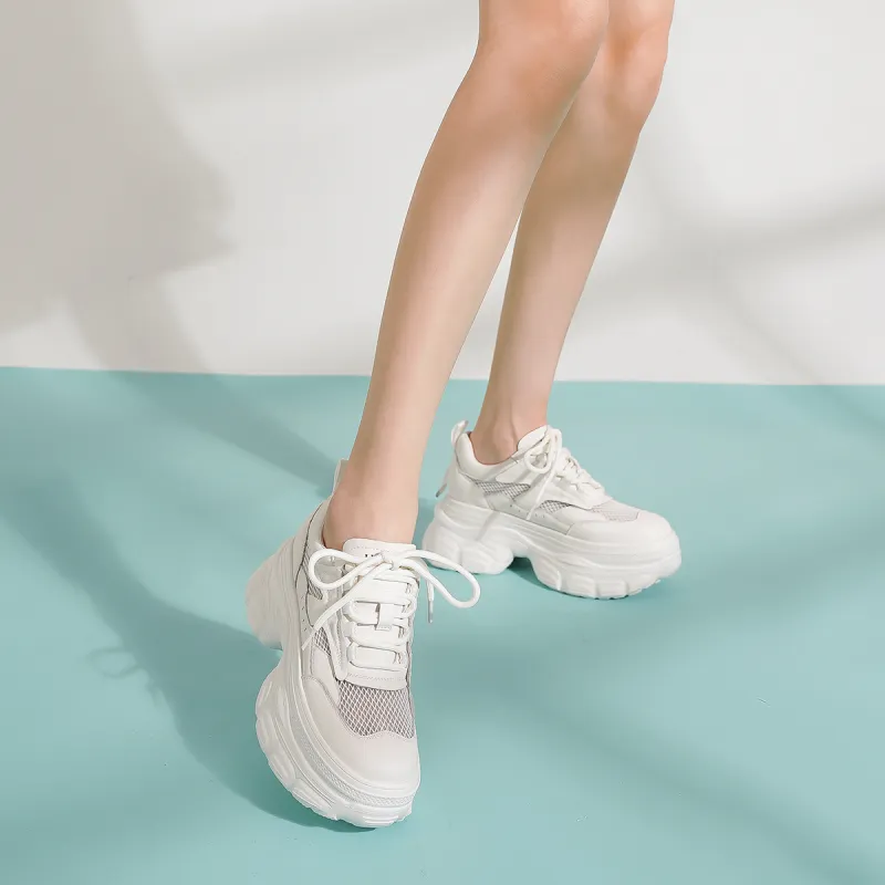 HARSON Low-Top Chunky Sneakers 7.5cm Women's-7
