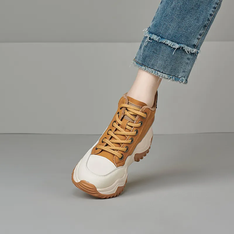 KADINA Mid-Top Chunky Sneakers Women's-11