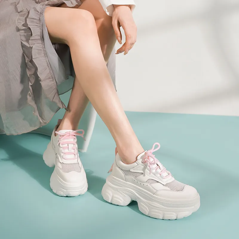 HARSON Low-Top Chunky Sneakers 7.5cm Women's-3