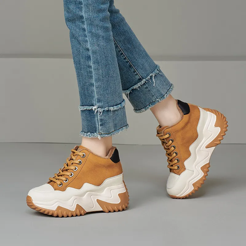 KADINA Mid-Top Chunky Sneakers Women's-10