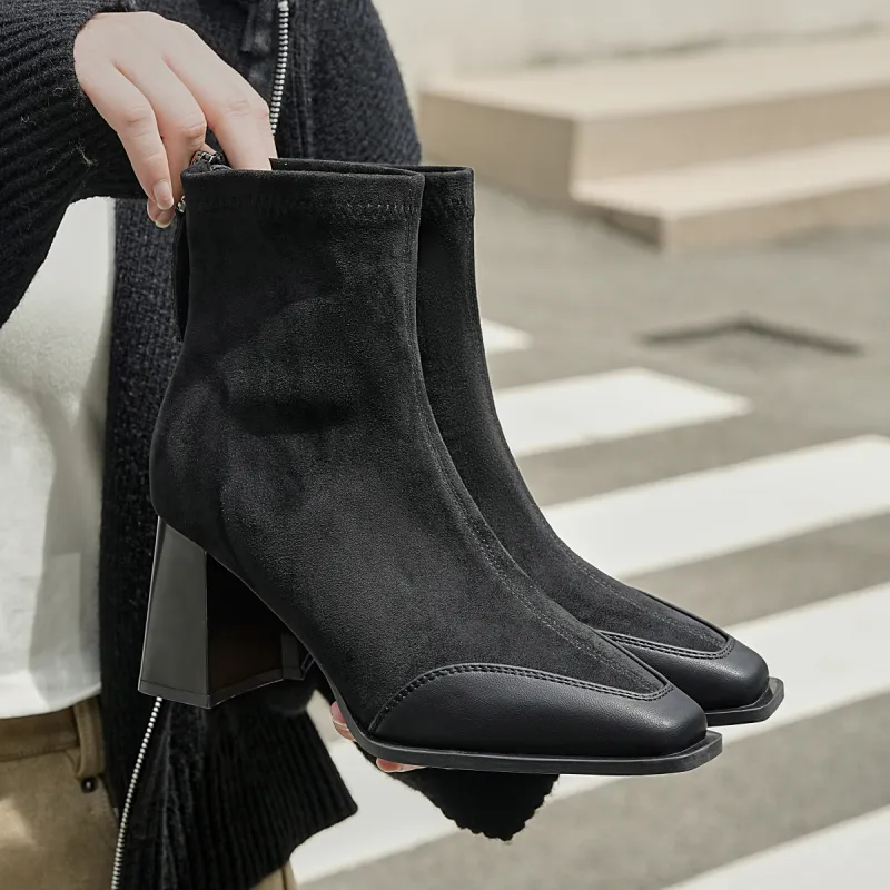 EBLAN Ankle Boots Women's Black-3