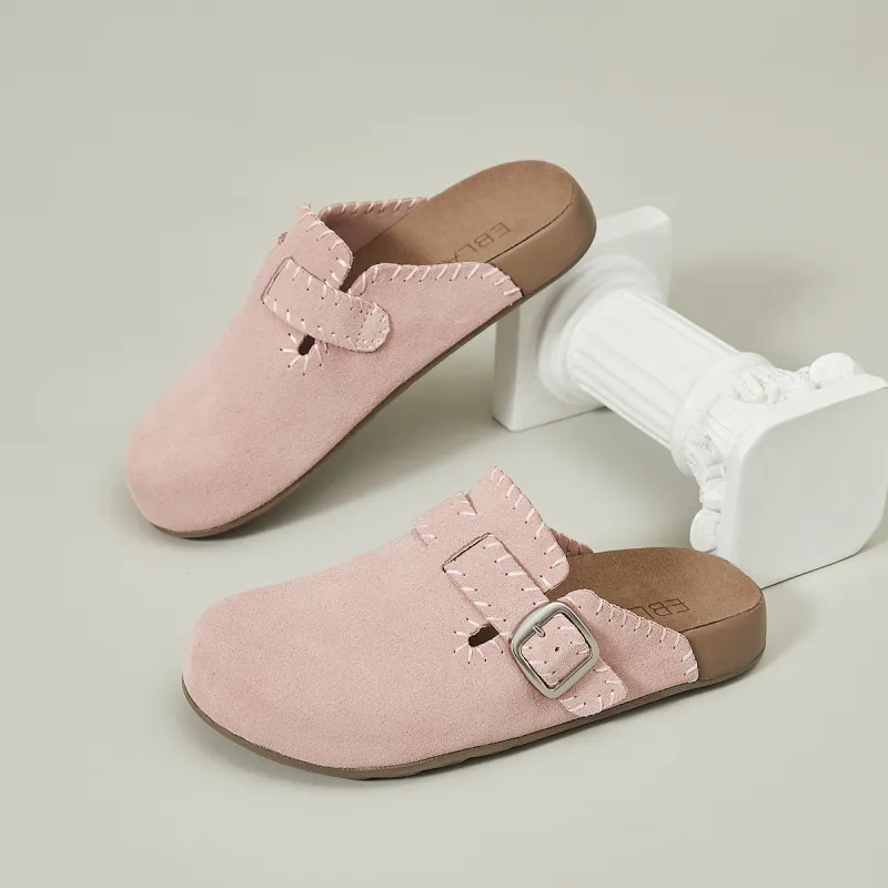 EBLAN Rubber Sole Odor-Resistant Wrap-toe Slippers Women's-9