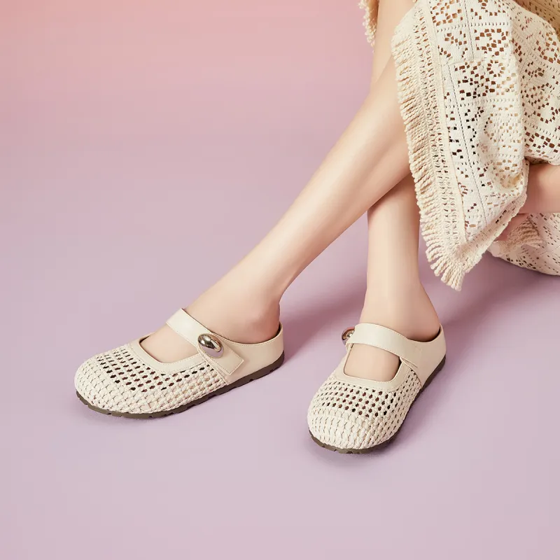 EBLAN Closed Toe Slippers Women's-4