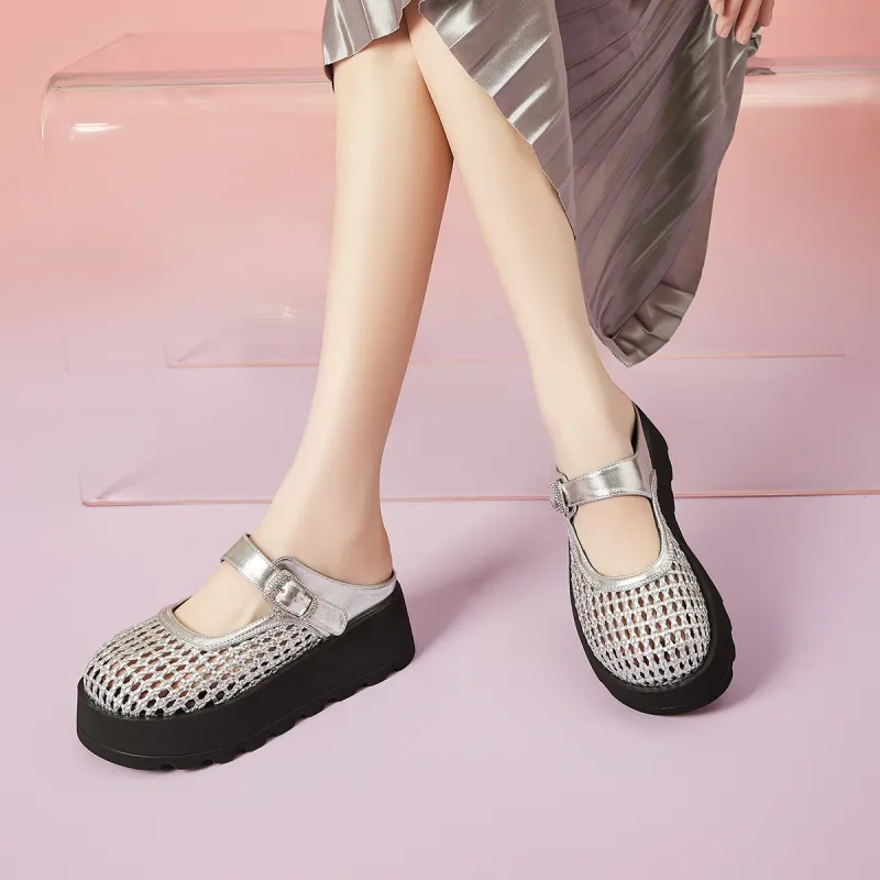EBLAN Closed Toe Slippers Women's-10